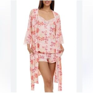 Flora Nikrooz Anthropologie Floral Set Women’s Sz-L